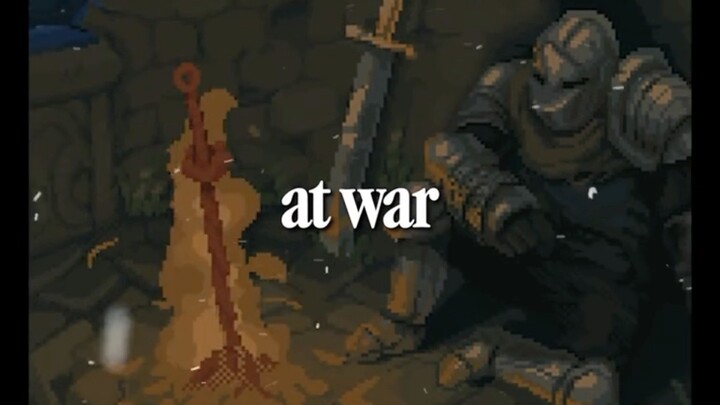 At war