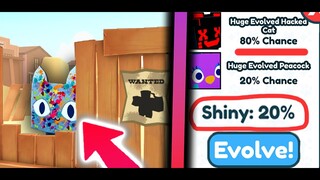 I Evolved My Shiny Huge Pet & Preston Adds Huge Paintball Cat? Pet Sim X