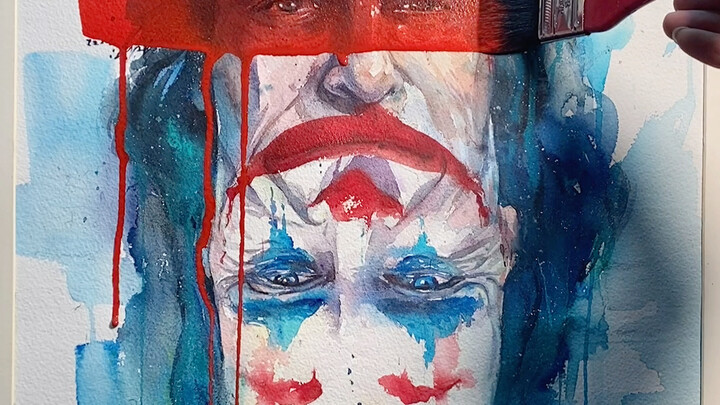 Joker Watercolor