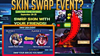 How to swap skin event in mobile legends | Mobile legends new event 2020 | new patch mobile legends