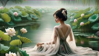 Let GPT draw a lotus emerging from the water