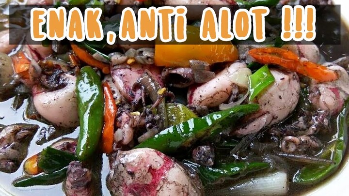 Tips Memasak Cumi Agar Tidak Alot dan Tetap Kenyal !!