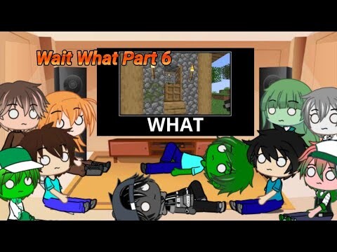 Monster School react to WAIT WHAT (Minecraft) (@Not Safe  ) Part 4 (Special 67k+ Subscriber)