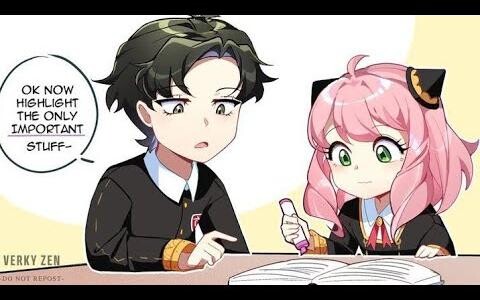 Anya x Damian Comic Dublado•~🇧🇷 spyxfamily anyaxdamian