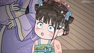 The cute little kid unexpectedly encountered an ancient evil monk in the temple. Unexpectedly, the e