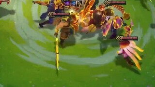 Pahlawan Tahun Baru asli Kog'Maw, 1V semua tiga bintang 4 mana!