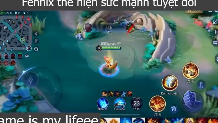 Fennix thể hiện sức mạnh tuyệt đối p4 #gameismylifeee