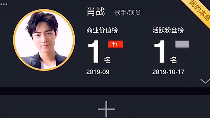 【Xiao Zhan | Peringkat No.1 di Semua Chart】Xiao Zhan menduduki peringkat pertama di seluruh chart In