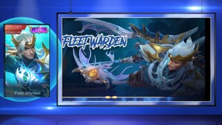 New skin  “Yi Sun-Shin Fleet Warden” and hero spotlight | Mobile legend