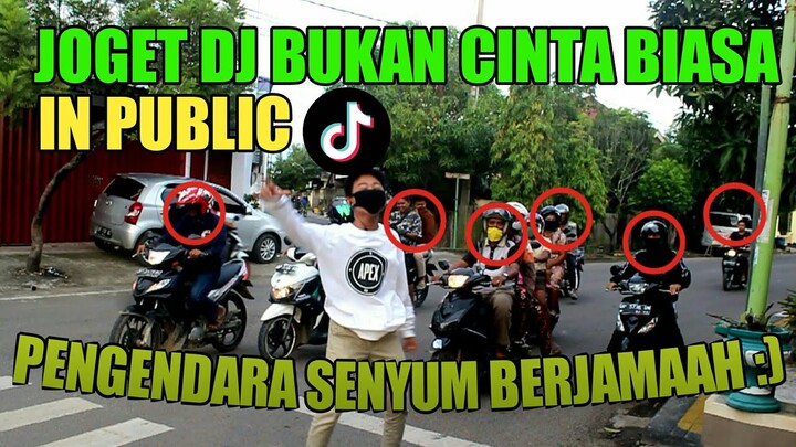 JOGET TERBARU TIK TOK CINTAKU BUKAN DIATAS KERTAS IN PUBLIC - PRANK INDONESIA