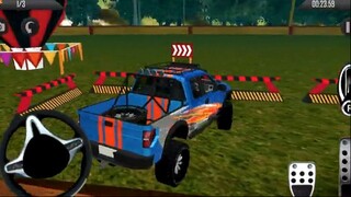 4X4 Off Road Ramps Simulator- SUV and Pick-up with Cargo - Mobile Gameplay [Car