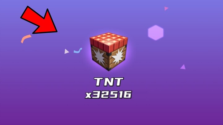 Spending Infinite TNT in Bedwars Blockman Go