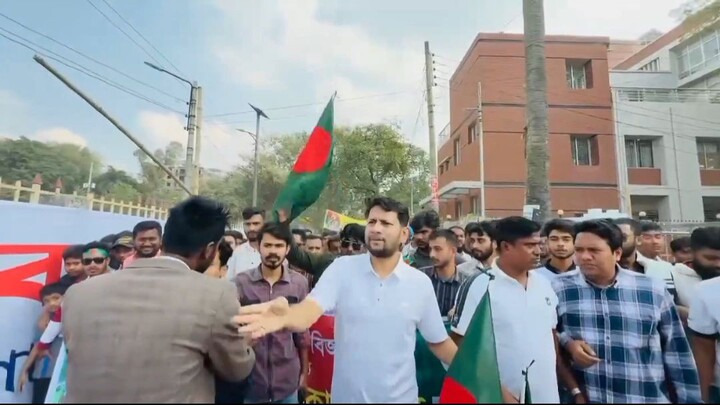 মহান বিজয় দিবস 2025 উপলক্ষ্যে গাজীপুর মহানগর ছাত্রদল এর বিজয় পতাকা মিছিল!