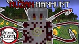 Minecraft Manhunt, But I Have Muzan's Powers