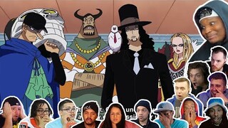 CP9 Revealed! || One Piece 243 || Reactions Compilation