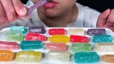[Mukbang] Ăn kẹo mạch nha nhiều màu đặc sản Sơn Đông