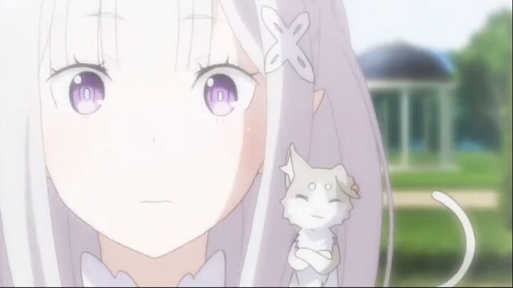 AMV Subaru X Emilia / Because you live - Sub Español / Re_Zero