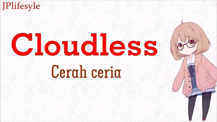 Tada Kimi Ni Hare / Cloudless - Yorushika | Terjemahan Indonesia