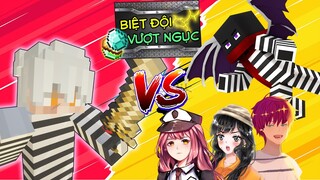 Minecraft Biệt Đội Vượt Ngục #10- 1 TÙ NHÂN VS 100 TÙ NHÂN 👮 vs 🤐