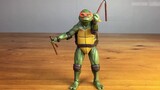 [Lao Liu is busy testing poison] This may be the most unserious NECA1990 Ninja Turtles poison testin
