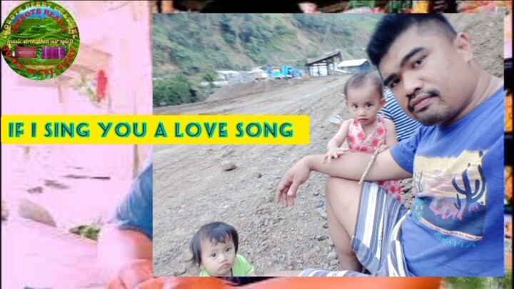 IF I SING YOU A LOVE SONG (COVER)