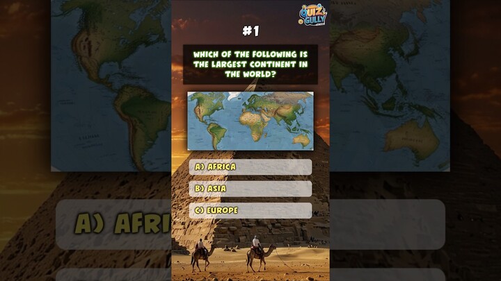 Largest Continent? Land of the Rising Sun? Geography Quiz Challenge!