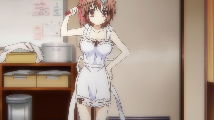 Check out the welfare aprons of anime wives