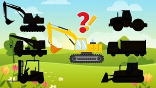 Mengenal Alat Berat Konstruksi || Puzzle Alat Berat Excavator, Bulldozer, Dump Truck, Forklift