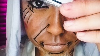 Make Up Tutorial Hiruzen Sarutobi #naruto  #cosplay