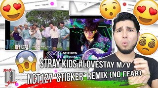 Stray Kids "#LoveSTAY" Video & NCT 127 엔시티 127 'Sticker (Will Not Fear Remix)' MV| NSD REACTION