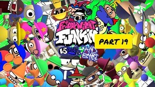 FNF vs Dave and Bambi ALL Characters Name PART 19 | Manny, Universal Collision, Chartin, Venture