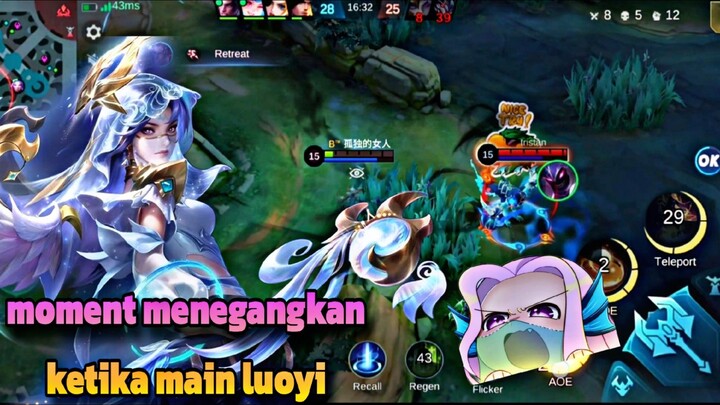 luoyi ku dikejar² pas darah sekarat 😱