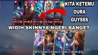 KITA KTEMU OURA GUYS  !!! WIDIH SKINNYA NGERI BANGET....