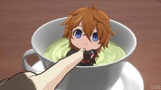 Duck bath tea