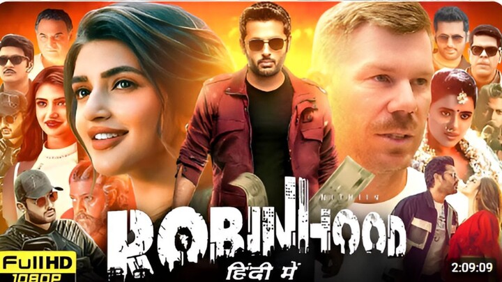 Robinhood | HD Full Movies | Nithin & Sreeleela | New Hindi Dubbed Action Movie 2025 | Latest Movies
