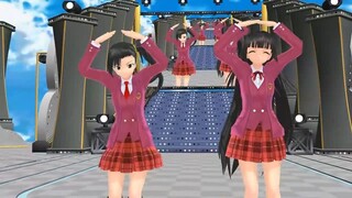 【mmdネギま！】桜咲刹那＆近衛木乃香でいーあるふぁんくらぶ