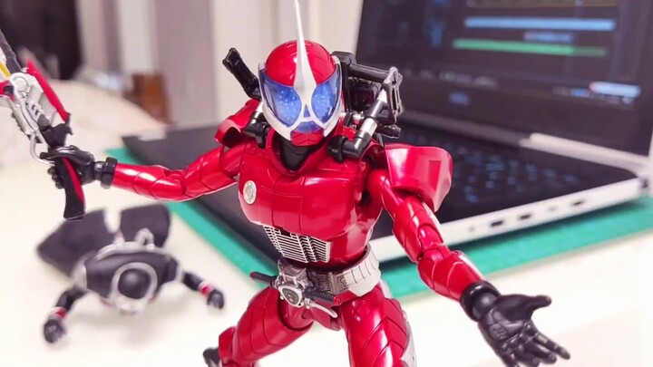 [Meow's stop motion animation] 3000 sheets of Kamen Rider's explosive fighting, as expected, the sou