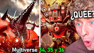¡HA VUELTO EL TITÁN DRILLMAN!🪛😮 ¿QUÉ TRAMA?🤔 - Skibidi Multiverse 34, 35 y 36🚽😎