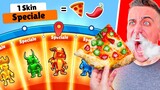 Mangio PIZZA PICCANTE Ogni NUOVA Skin su Stumble Guys!