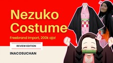 Unboxing Kostum Cosplay Nezuko Kamado Freebrand | Cocok Buat Halloween!