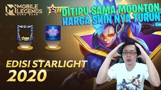 VY GAMING DI TIPU SAMA MOONTON! TERNYATA HARGA ANNUAL STARLIGHT KARRIE CUMA SEGINI - MOBILE LEGENDS