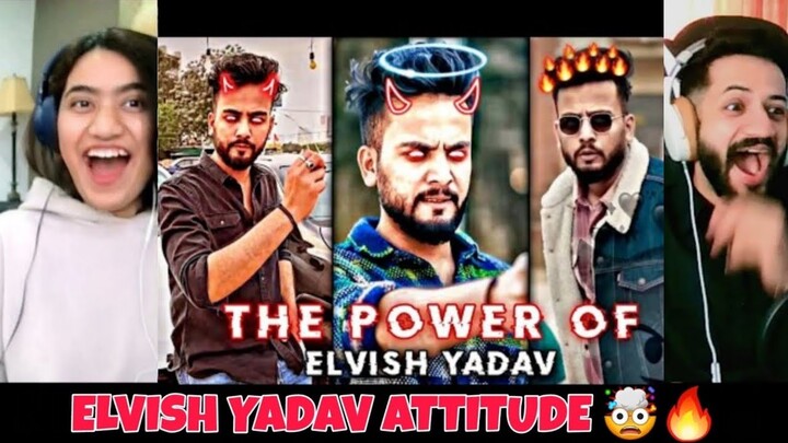 Elvish Raosahab Full Attitude videos Reaction 🔥😈 Elvish Yadav Ka Tora