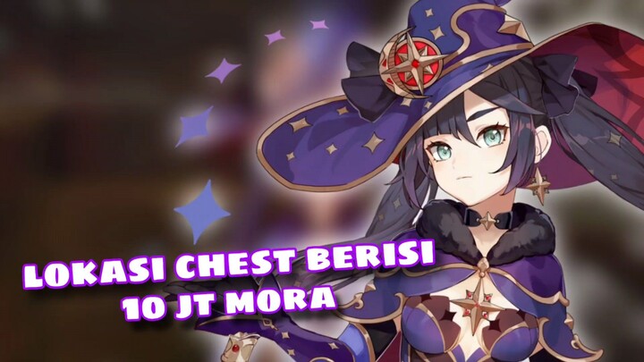Lokasi chest penuh Mora yang kamu harus tau || Genshin Impact