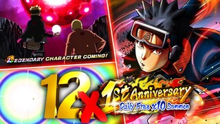 UR`S CHEAT CODE ACTIVATED!!! 🔥 12 FREE ANNIVERSARY MULTI SUMMONS (Naruto X Boruto Ninja Tribes)