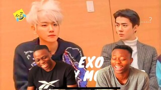 THESE GUYS ARE FUNNY! REACTION TO EXO 엑소 Funny Moments 2019