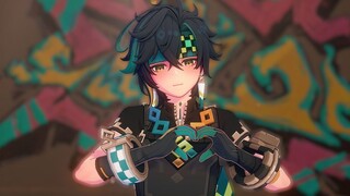 【4K/原神】基尼奇蜜雪舞（穿衣版）