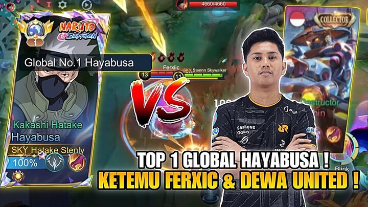 KETEMU FERXIC YI SUN SHIN, JUPAR & DEWA UNITED 🔥PERTARUNGAN MAKRO TOP 1 GLOBAL HAYABUSA !