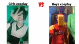 Girls Cosplay VS Boys Cosplay