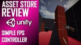 UNITY ASSET REVIEW | SIMPLE FPS CONTROLLER | INDEPENDENT REVIEW BY JIMMY VEGAS ASSET STORE