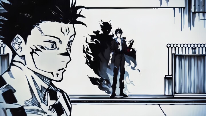 Yang Jian bertarung dengan Sukuna